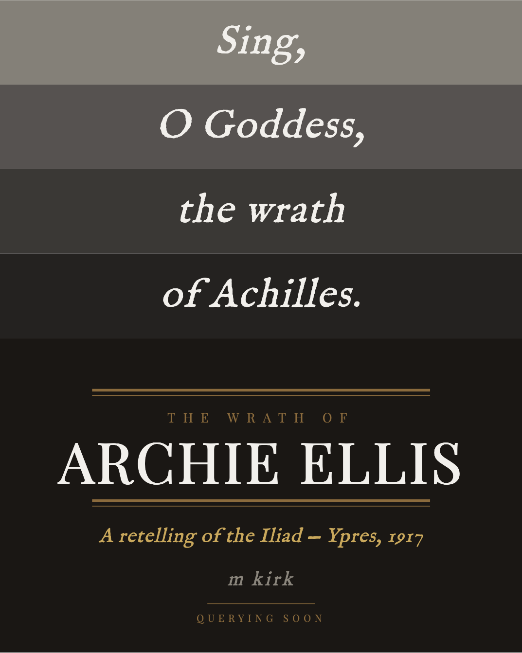 The Wrath of Archie Ellis — m kirk